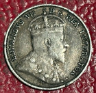 High Grade Details 1905 Canada Silver 5 Cents Coin-edge surface Issues-apr525