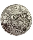 Rare 1400s Livonia 1 Schilling Reval Medieval European Silver Billon Old Coin