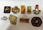 Lot Of 9 Beer Lapel Hat Pins Some Vintage Enamel Point  Schmidt  Rainier  Strohs