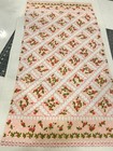 Charming Vtg Nos Pink Rose Floral Towel Lot 2 Bath Towels 4 Hand Towels 2 Wash