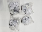 4 Pk Delta Towel   Robe Hook Nicoli Nic35-pc Polished Chrome 