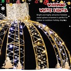 Christmas Led Light Balls For Tree  3 Pack   Giant Oversized Led Light Balls