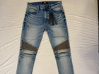 Amiri Mx2 Clay Indigo Velvet Pj Jeans Size 30