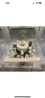 Luminara Real Flame Effect Candle White Berry Ornament W Remote Set Lot Of 3 New