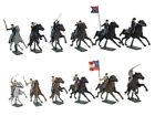 Britains Super Deetail Plastic 17827 18 Piece American Civil War Cavalry Set