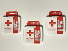 First Aid Kits 3 Pack Bandages Travel Size 12 Pc To Go Emergency Reduced Sale