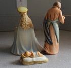 Vintage W  Goebel Hummel Nativity Baby Jesus  Virgin Mary  And Joseph 1951