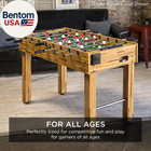 48in Competition Sized Foosball Table  Arcade Soccer Table For Home  Game Room  