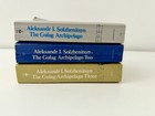 Gulag Archipelago Complete Trilogy Set Solzhenitsyn Paperback Books 1 2 3 Lot