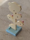 Rare 2006 Sanrio Cinnamoroll Wooden Ring Jewelry Display Holder Stand Tree