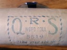 Q r s  Signed Player Piano Roll Willow Weep For Me  5519 In An Ampico Box