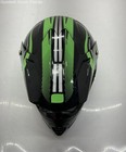 Ilm Unisex Green Black Dot Certified Off Road Full Face Motocross Helmet Size L