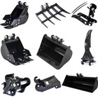Attachments For Mini Excavator  Bucket ripper rake bucket thumb coupler Digger