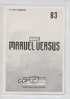 2021 Panini Marvel Versus Stickers Argentina Captain Marvel Kree  83 0i7t