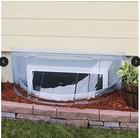 39 In  W X 17 In  D X 15 In  H Economy Round Bubble Window Well Cover