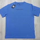 Footjoy Mens Xl T Shirt Training Workout Golf Polyester Grey Blue Green