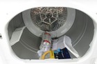 Ge Gtd58gbsvws 27  White 7 4 Cu  Ft  Front Load Natural Gas Dryer Nob  153884