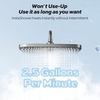 Fogatti Rv Tankless Water Heater Instashower 7 With 15 X 15 In White Door Dc 12v