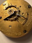Elgin 7 Jewels  18 Size  Pocket Watch Movement      item123pw 