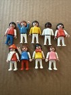 9 Vintage Playmobil    klicky  Figures 1981  10 Pieces Furtinure And 5 Accessories