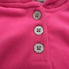 Carters Hoodie  Sweater Toddler Girls Size 9 Pink Solid Button Glitter  36334