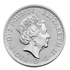 2023 U k  2 Pound Silver Britannia  999 1 Oz Brilliant Uncirculated