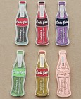 Cache Cola 6 Geocoin Set - Activated   Adoptable - Read Description