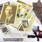 50pc Antique Romance Junk Journal Kit     Vintage Paper  Lace  Ribbon   Ephemera