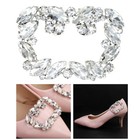 Rhinestones Shoe Clips Crystal Shoe Clip Buckle Fashion Metal Shoelace Buckle