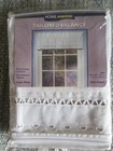 Set Of 2 Nip Vtg Kmart White Tailored Valance 60    X 12        Style Angela