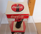 Coca-cola Advertising Lot 4- 1994 Miniature Bottle Ornament  Fishing Cork  Snow