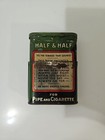 Vintage Buckingham Bright Cut Plug Lucky Strike Half   Half Tobacco Pocket Tin