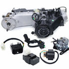 150cc Gy6 Scooter For Atv  Motor Cvt 4-stroke Engine Carburetor Long Case