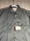 Dickies Men s 1574 Short Sleeve Work Shirt Xl Charcoal Button Down