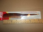 Vtg New Ace Rat Tail Hair Salon Comb Tortoise Shell Flame Treated Plastic  aa034