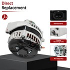 For Chevrolet Silverado 2500 3500 Hd Gmc Sierra 2500 Hd 6 0l Alternator 14020