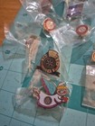 New Rotary International Lot 12 Pins  1 Key Chain  3 Patches  1 Money Clip