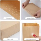 Case Of 500 Health Gards Kraft Waxed Disposal Sanitary Napkin Liners  Kl260 kl