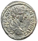 Roman Provincial Bronze Coin - Antiocheia Pisidia 198-217 Ad - Caracalla - Tyche