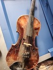 Vonfried Aug Stradivarius 3 4 Size Violin Antique Nice Wood