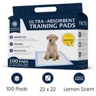 Akc Scented Puppy Training Pads - Ultra Absorbent  Quick Dry - 22x22  100 Ct