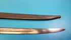 Wwi German French Captured Model 1866 Chassepot Bayonet   Sheath Regt Mrk Tr715
