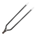 Stainless Steel Barbed 2-prong Fishing Harpoon Spear Gig With Aluminum Rod