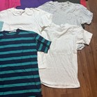 Vintage Blank T-shirt Lot Misc Sizes 90s Single Stitch Lot Bundle 18 Pc