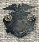 Rare Antique Us Coast Guard Auxiliary Badge - Sterling Silver By Entenmann