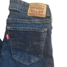 Levi 711 Skinny Ankle Blue Denim Jeans Women s Size 28