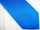 Royal Blue Solid Silk Neck Tie By Michael Bruce 57  Long X 3 75  Wide  e609 