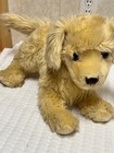 Fao Schwarz Golden Retriever Yellow Lab Puppy Plush Dog Approx  16 