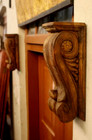 Architectural Antique Shelf 2 P Wall Bracket Corbel Pair European Style Engraved