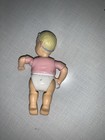 Fisher Price Loving Family Dollhouse Blonde Baby Girl Infant W  Bottle Headband